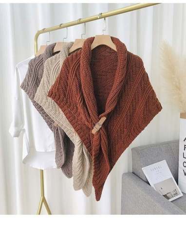 Multifunctional Triangle Shawl for Women - Versatile Fashion Accessory
