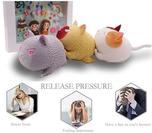 Funny Cute Cat-Shaped Ball - Adorable Playtime Toy
