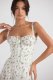 Carmen Print Bustier Sundress - Chic & Stylish Summer Dress
