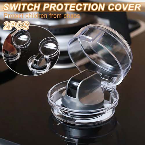 Transparent Gas Stove Knob Cover - Child Safety & Protection