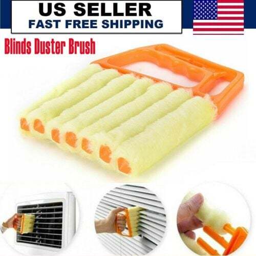 Shutter Brush Cleaning Tool - Efficient Dust Removal for Window Blinds