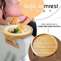 Cozy Sofa Armrest Tray - Convenient and Stylish Accessory for Your Couch