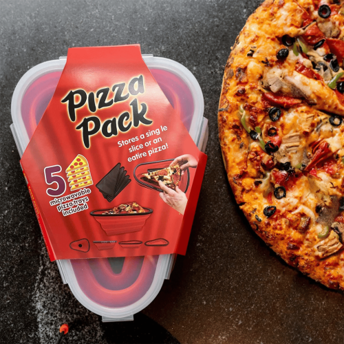 Pizza Folding Storage Box - Convenient & Space-Saving Design