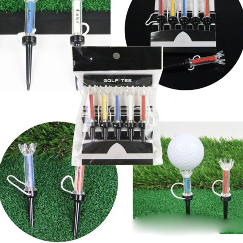 Innovative Golf Tee with Magnetic Design and 360-Degree Bounce
