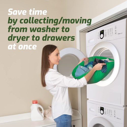 Collapsible Laundry Basket - Space-Saving Design for Easy Storage and Transport