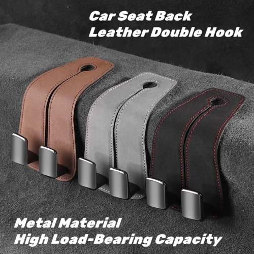 Car Seat Back Double Hook - Convenient Storage Solution