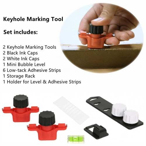 Keyhole Marking Tool Set - Precision Measuring and Marking Kit