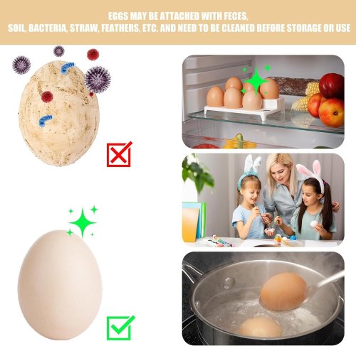 Egg Cleaning Brush - Gentle and Effective Tool for Fresh Egg Care