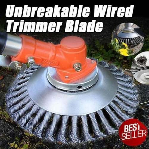🔥Durable Unbreakable Lawn Mower Blade Head for Long-Lasting Performance🔥