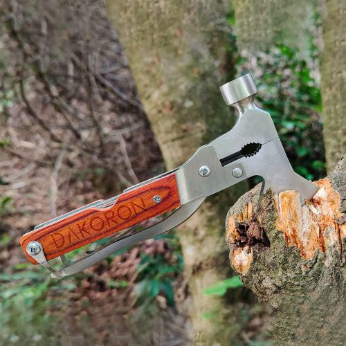 16-in-1 Portable Multi-Functional Claw Hammer Tool for Home, Vehicle, and Outdoor Use