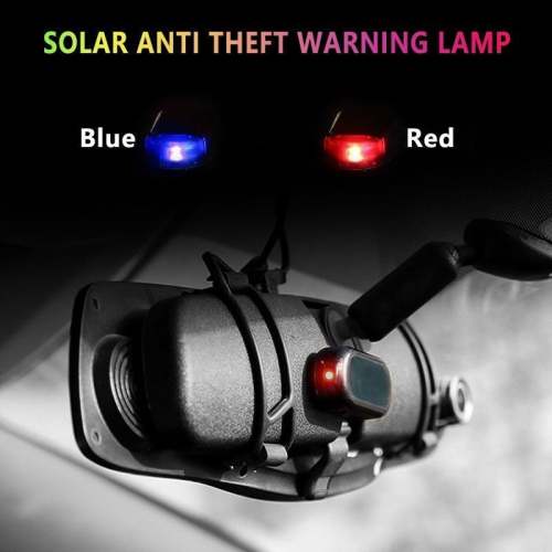 Solar-Powered Anti-Theft Light for Cars - Security & Visibility