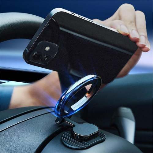 Foldable Phone Navigation Stand - Adjustable & Portable Holder for GPS and Smartphones