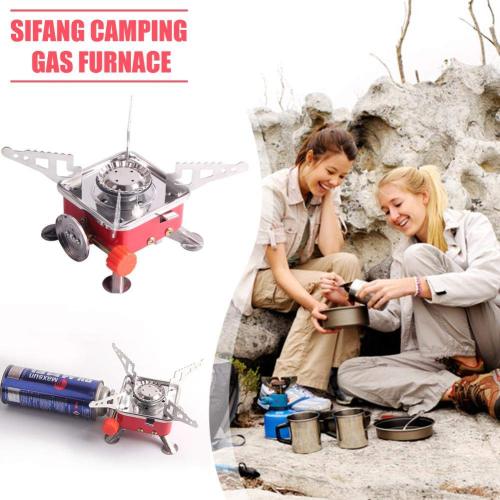 Windproof Foldable Stove Burner – Portable Camping Cookware