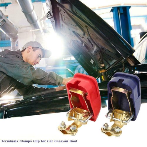 Quick Release Battery Terminal Clamps - Easy Disconnect for Efficient Battery Maintenance