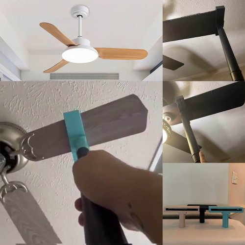 Ceiling Fan Cleaning Vacuum Attachment - Effortless Dust Removal for Fans