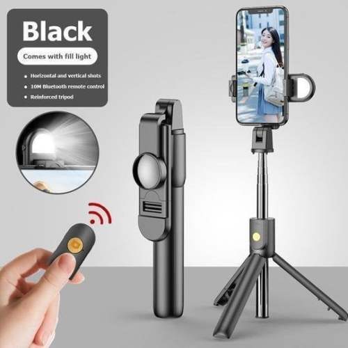 6-in-1 Wireless Bluetooth Selfie Stick - Versatile Photography Tool