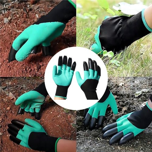 Durable Claw Gardening Gloves for Effortless Digging and Planting