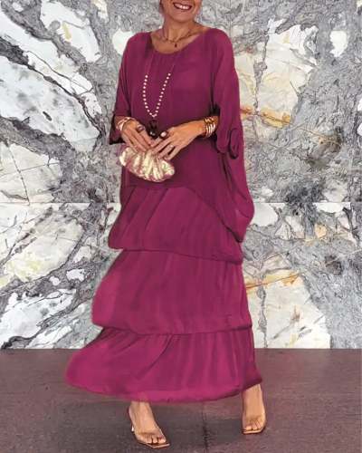 Artistic Style Loose Dress - Effortless Chic for Creative Souls