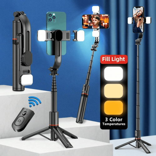 Versatile Foldable Selfie Stick Tripod for Perfect Shots