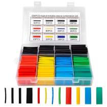 Cable Heat Shrink Tubing Kit (530 Pieces) - Premium Insulation & Protection