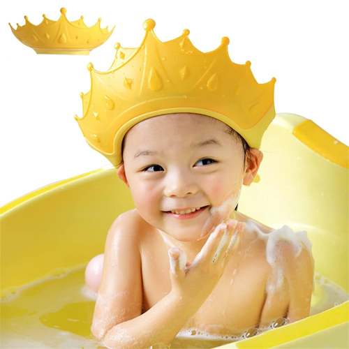Adjustable Kids Shampoo Cap – Splash-Proof Bathing Accessory