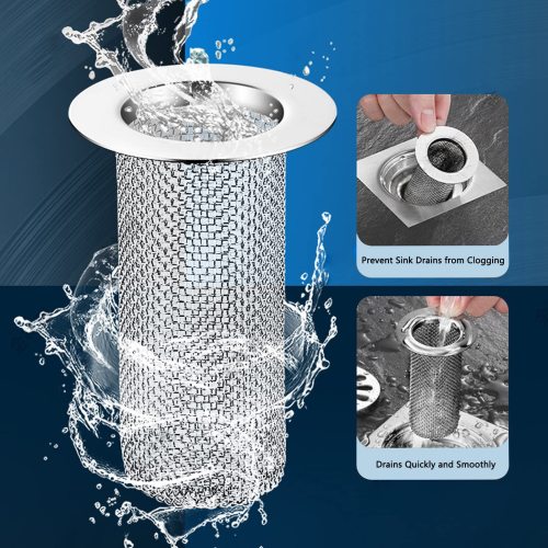 Premium Sink Strainer Basket - High-Efficiency Food Catcher for Kitchen Sinks