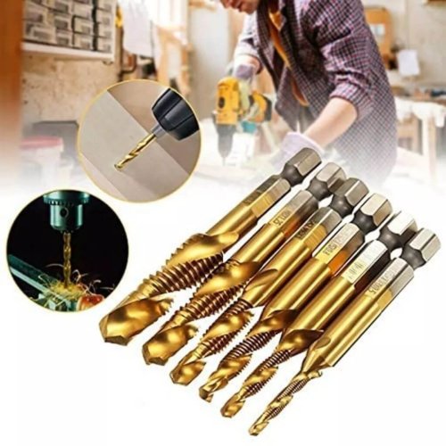 Cobalt Power Drill Set (6 PCS) - Ultimate Drilling Tool Kit