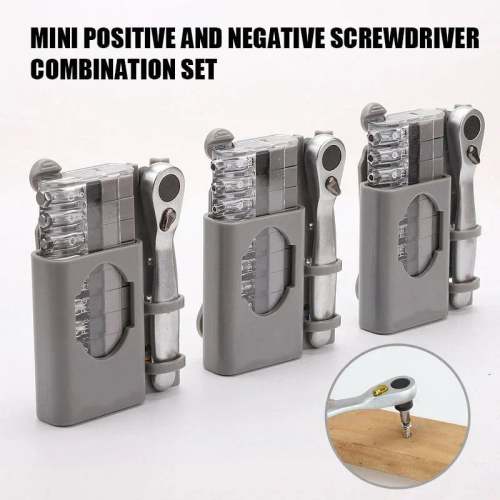 Precision Mini Screwdriver Set - Positive & Negative Tips for Electronics and Repair