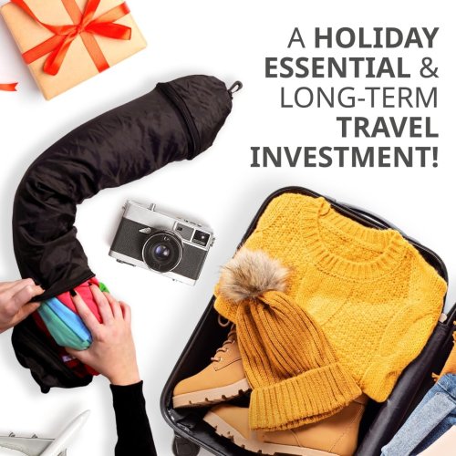 Stuffable Clothing Travel Neck Pillowcase - Comfort and Convenience for On-the-Go
