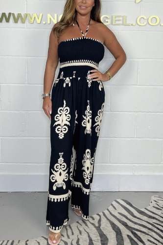 Trendy Tube Top Suspender Jumpsuit for Effortless Style