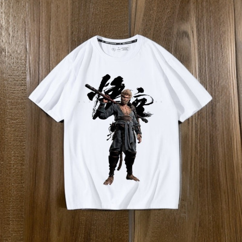 Black Myth Wukong Premium Round Neck Short Sleeve T-Shirt