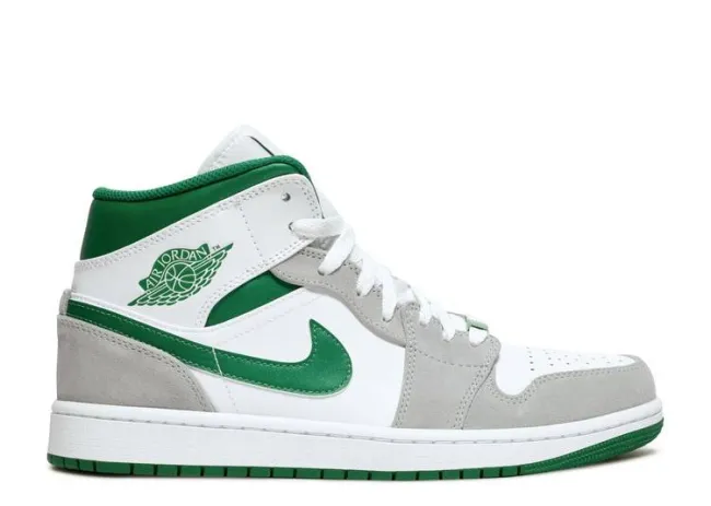 AIR JORDAN 1 MID SE 'GREY PINE GREEN' DC7294-103