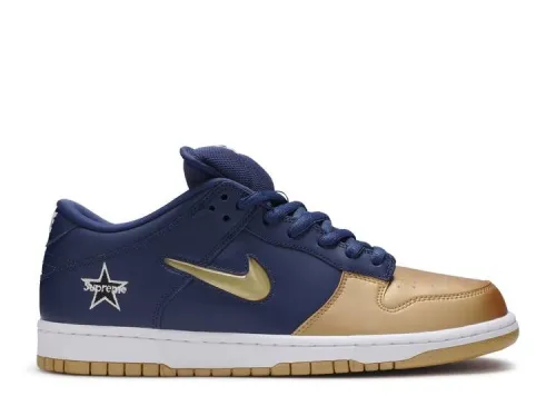 SUPREME X DUNK SB LOW QS 'METALLIC GOLD' CK3480-700