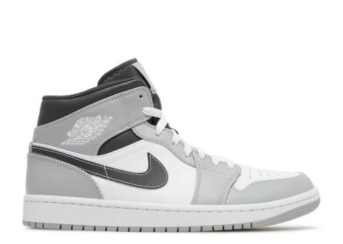 AIR JORDAN 1 MID 'LIGHT SMOKE GREY' 554724-078