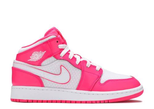 AIR JORDAN 1 MID GS 'HYPER PINK' 555112-611