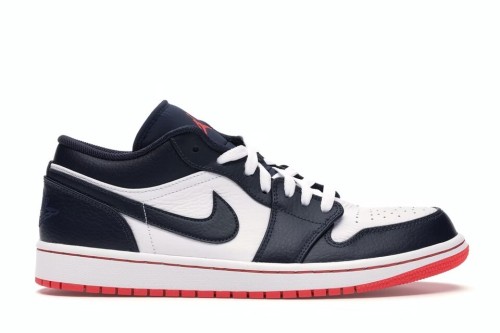 AIR JORDAN 1 RETRO LOW 'OBSIDIAN EMBER' 553558-481