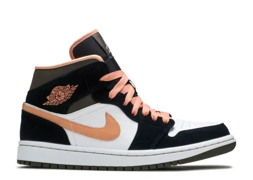 WMNS AIR JORDAN 1 MID SE 'PEACH MOCHA' DH0210-100