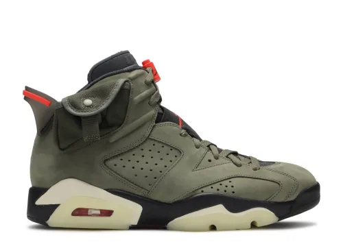 TRAVIS SCOTT X AIR JORDAN 6 RETRO 'OLIVE' CN1084-200