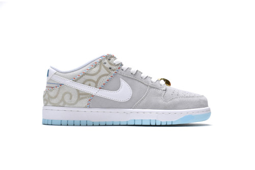 DUNK LOW RETRO SE 'BARBER SHOP - GREY' DH7614-500