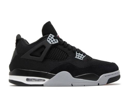 Air Jordan 4 Retro Black Canvas DH7138-006