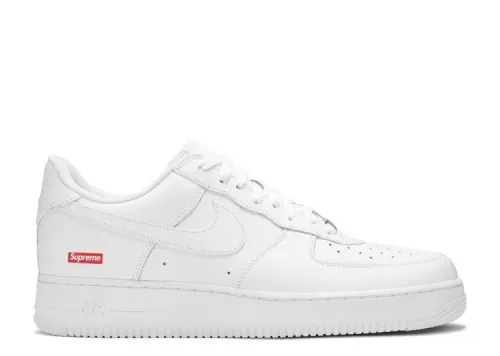 SUPREME X AIR FORCE 1 LOW 'BOX LOGO - WHITE' CU9225-100