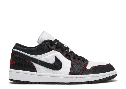 WMNS AIR JORDAN 1 LOW SE UTILITY 'WHITE BLACK RED' DD9337-106