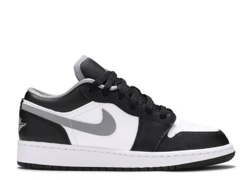 AIR JORDAN 1 LOW GS 'BLACK MEDIUM GREY' 553560-040