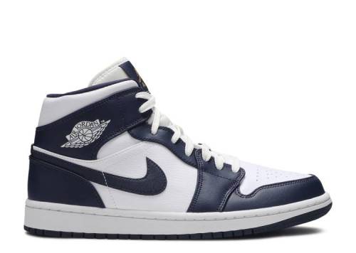 AIR JORDAN 1 MID 'OBSIDIAN' 554724-174