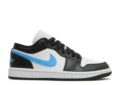 WMNS AIR JORDAN 1 LOW 'BLACK UNIVERSITY BLUE' DC0774-041