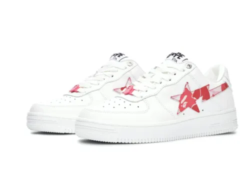 A Bathing Ape Bape Sta Low White ABC Camo Pink (2021) 1H20191045-PNK