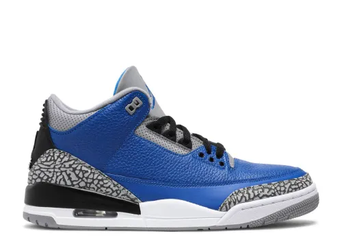 AIR JORDAN 3 RETRO 'VARSITY ROYAL' CT8532-400