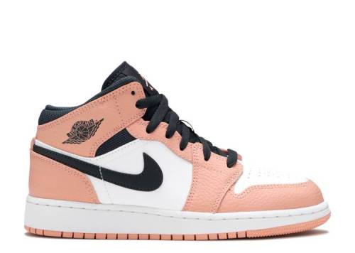 AIR JORDAN 1 MID GS 'PINK QUARTZ' 555112-603