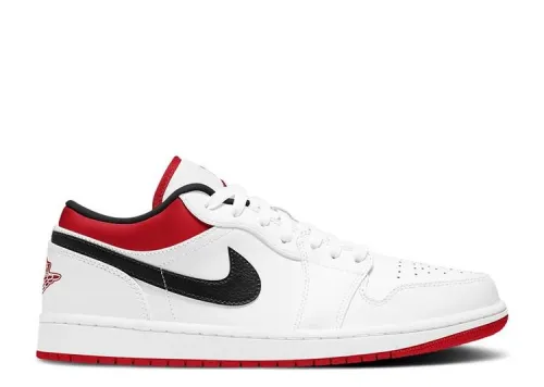 AIR JORDAN 1 LOW 'WHITE UNIVERISTY RED' 553558-118