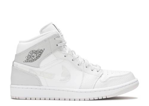 AIR JORDAN 1 MID 'SWOOSH LOGO - GREY CAMO' DC9035-100